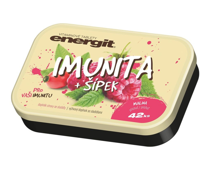 VITAR Energit Imunita, 42 tablet malina