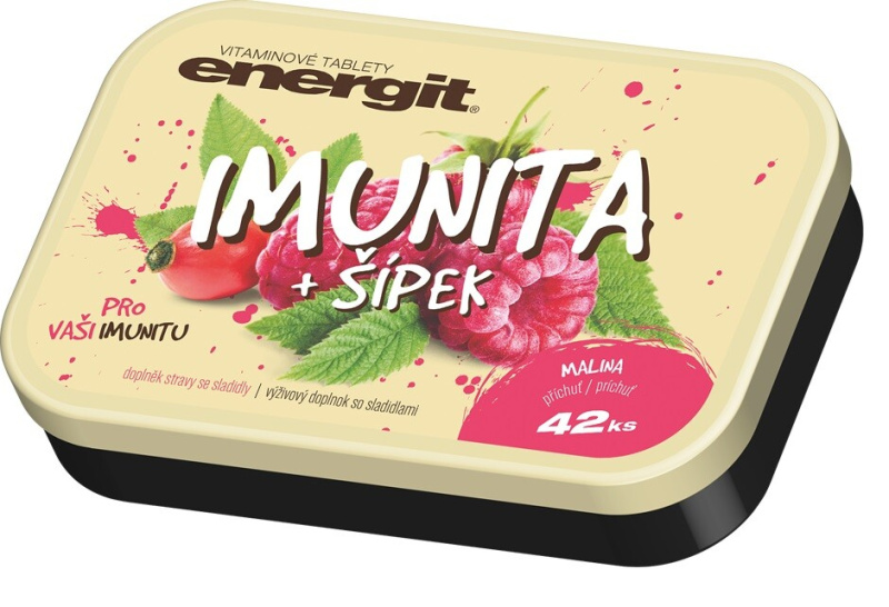 VITAR Energit Imunita, 42 tablet malina