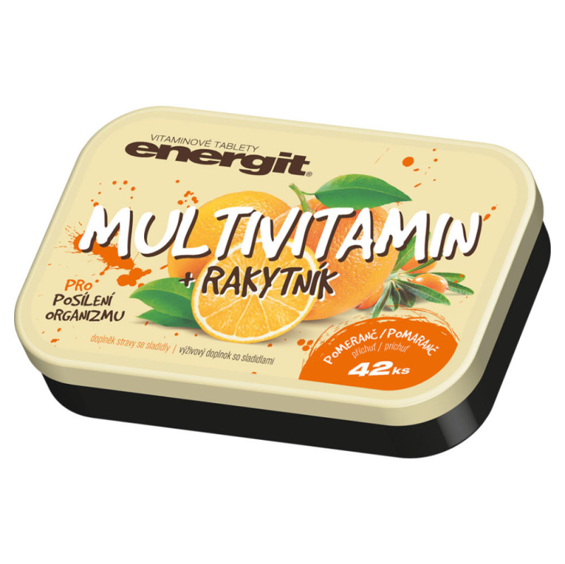 VITAR Energit Multivitamin, 42 tablet pomeranč