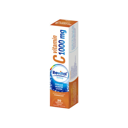 Revital C vitamin 1000mg pomeranč tbl.eff.20