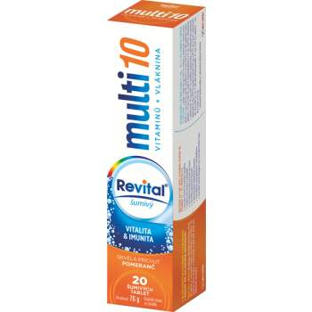 REVITAL Multi Pomeranč 20 šumivých tablet