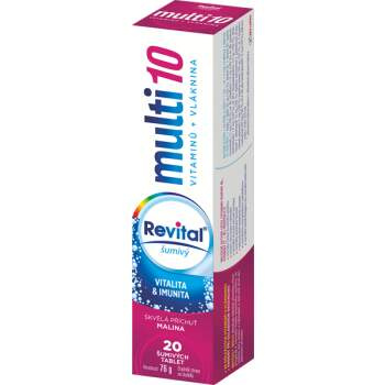 Šumivé vitamíny Revital - multivitamín, 20 tablet