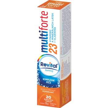 REVITAL Multi Forte Pomeranč 20 šumivých tablet