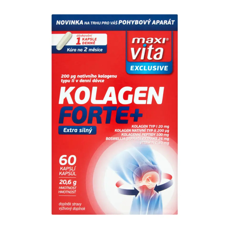 Maxi Vita Exclusive Kolagen Forte+ cps.60