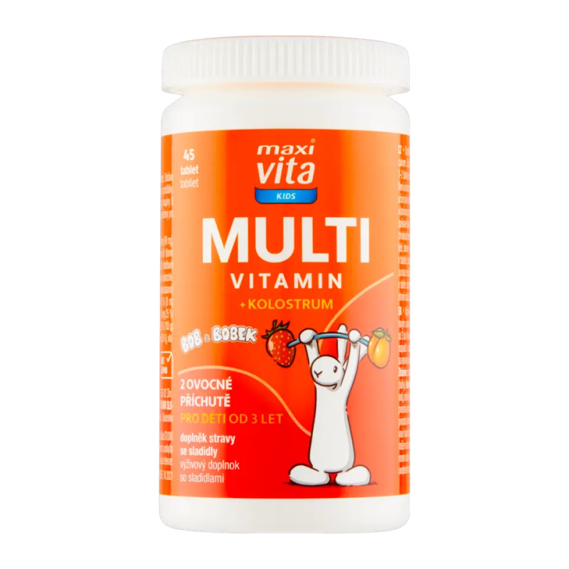 Maxi Vita Kids Multivitamin + kolostrum 45 tablet