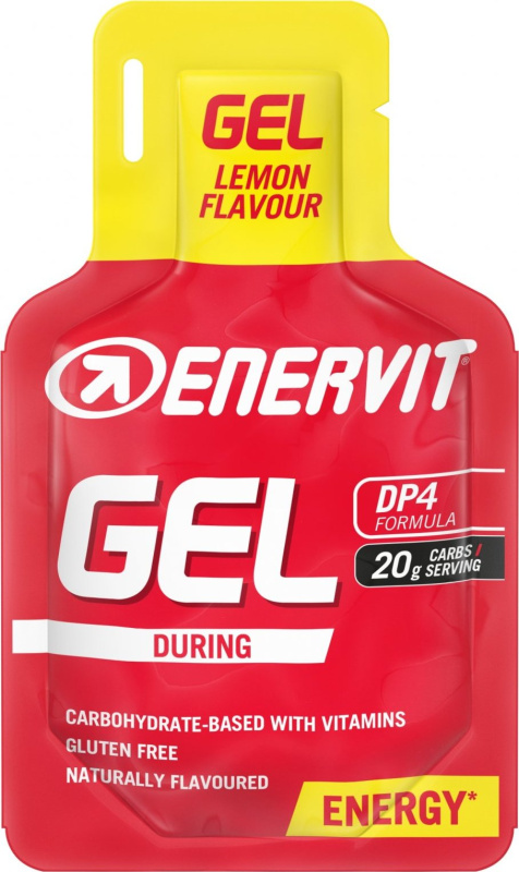 ENERVIT Gel, sáček, 25 ml citron