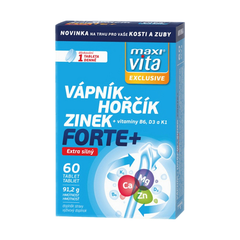 VITAR Maxi Vita Excl Vápník–hořčík–zinek forte+