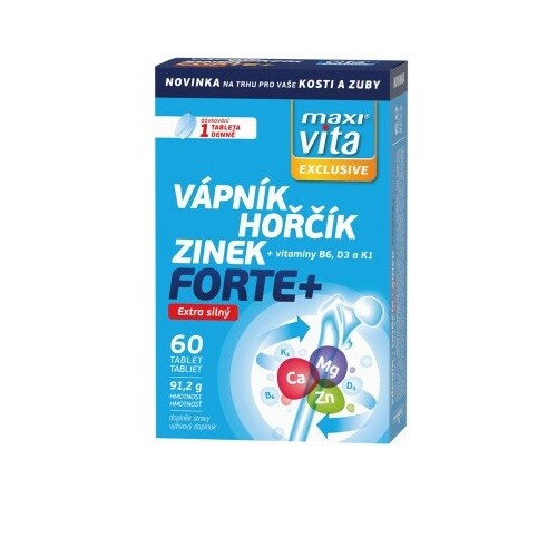VITAR Maxi Vita Excl Vápník–hořčík–zinek forte+