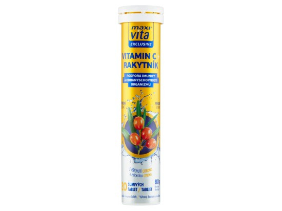 Maxi Vita Exclusive Vitamin C + rakytník
