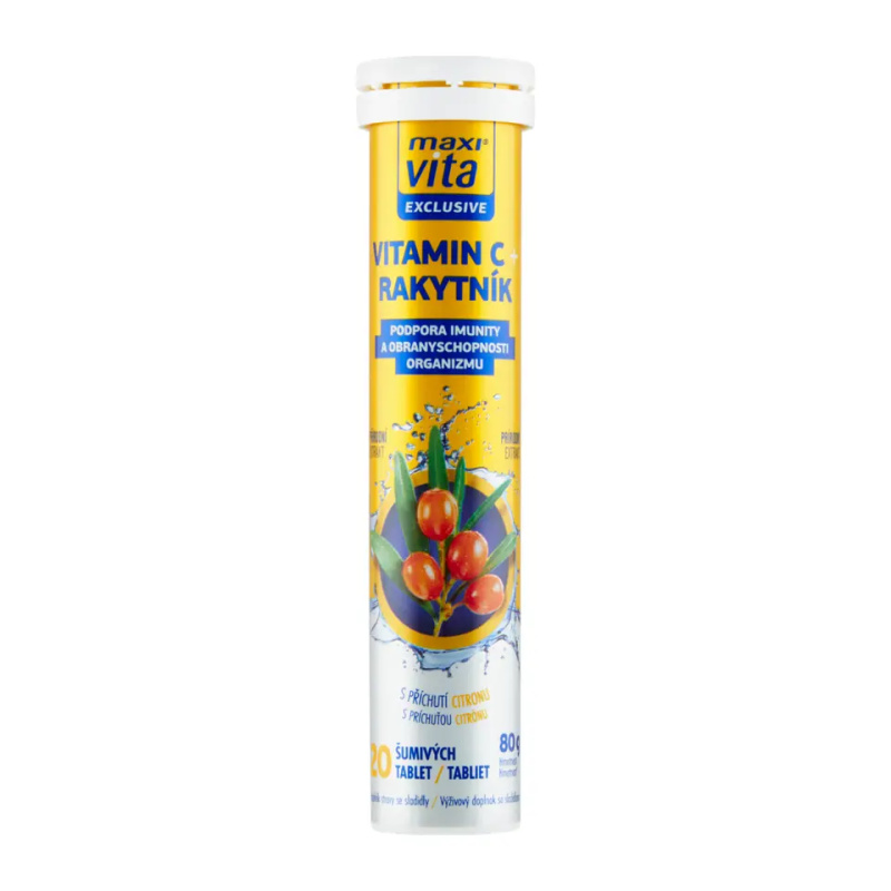 Maxi Vita Exclusive Vitamin C + rakytník
