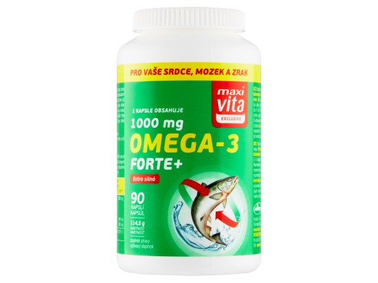 VITAR Maxi Vita Exclusive Omega 3 forte, 90 kapslí
