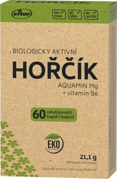 Vitar Hořčík Aquamin EKO cps.60