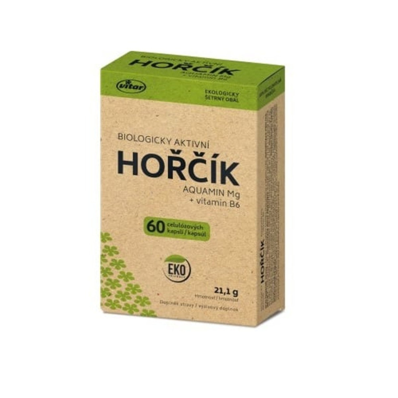 Vitar Hořčík Aquamin EKO cps.60