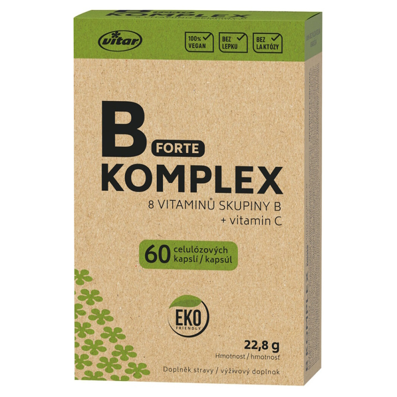 Vitar B-komplex EKO cps.60