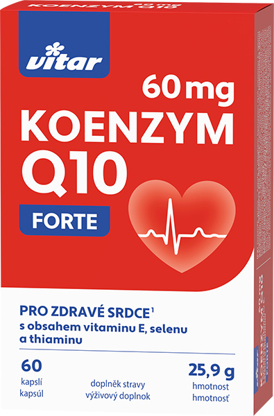 VITAR Koenzym Q10 60 mg forte 60 kapslí