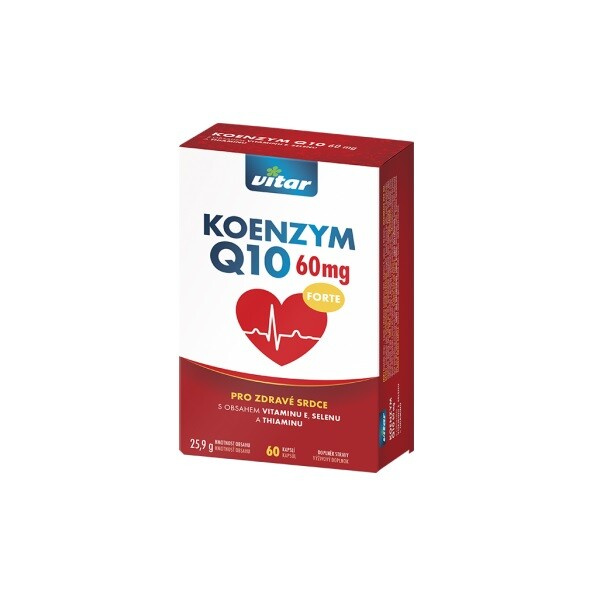 VITAR Koenzym Q10 60 mg forte 60 kapslí