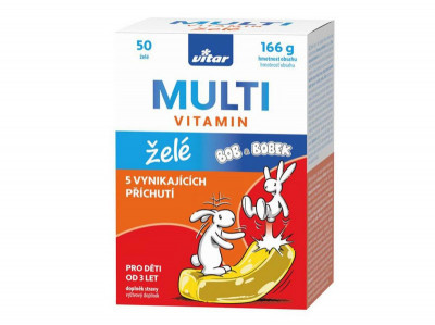 Vitar Kids Multivitamin želé, 50 želé