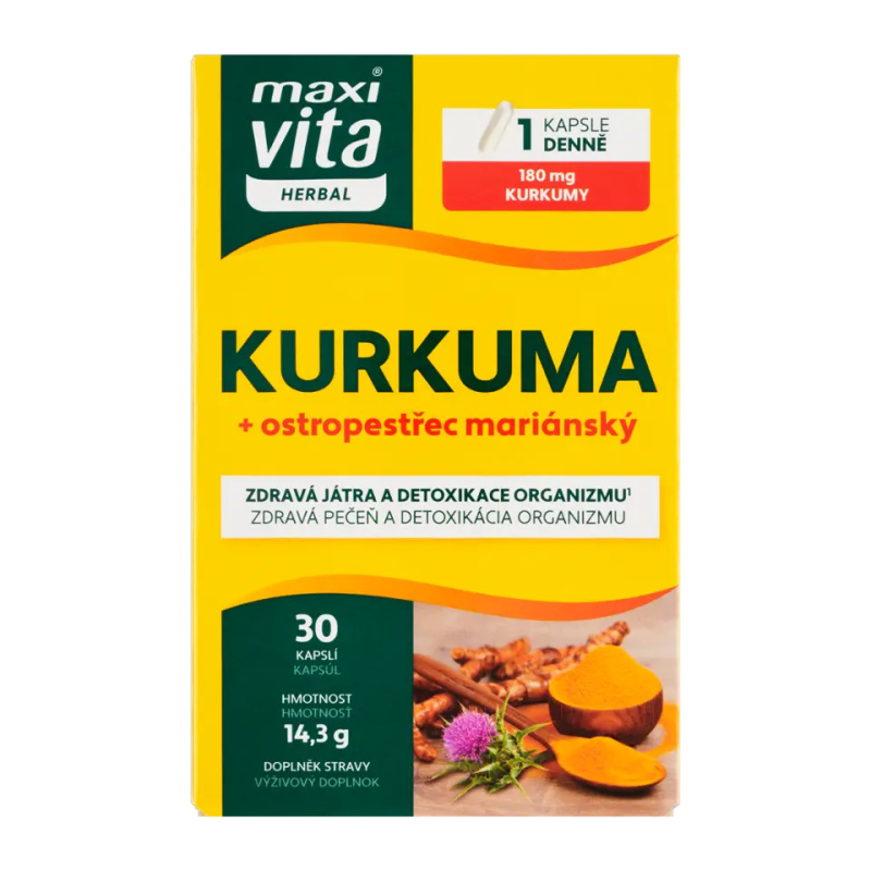 Maxi Vita Herbal Kurkuma (30cps/kra)