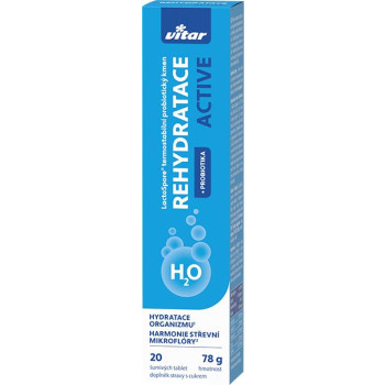 VITAR Rehydratace active 20 šumivých tablet