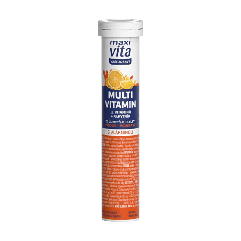 Maxi Vita Multivit.11vit.+rakyt.pomer.tbl.eff.20