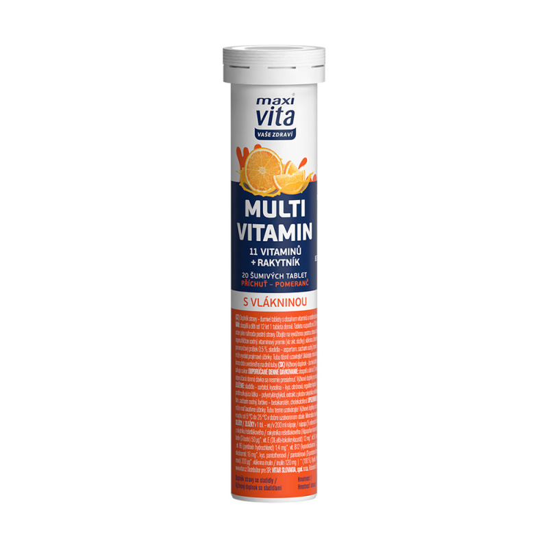 Maxi Vita Multivit.11vit.+rakyt.pomer.tbl.eff.20