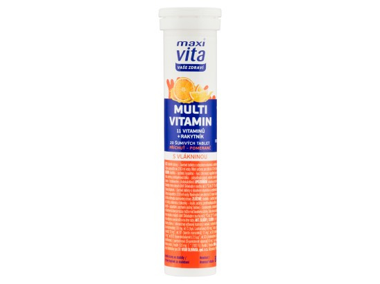 Maxi Vita Multivit.11vit.+rakyt.pomer.tbl.eff.20