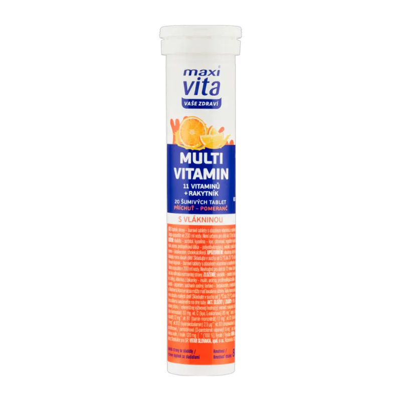 Maxi Vita Multivit.11vit.+rakyt.pomer.tbl.eff.20