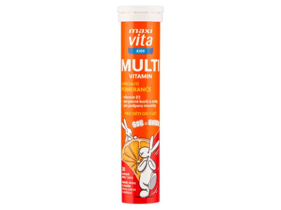 Maxi Vita Kids Multivitamin pomeranč tbl.eff.20