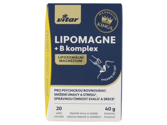 VITAR Lipomagne +B komplex 20 x 2 g