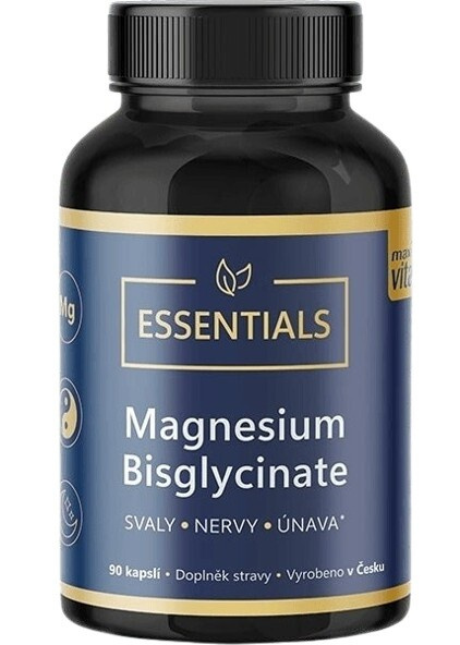 Maxivita ESSENTIALS Magnesium Bisglycinate 90 kapslí