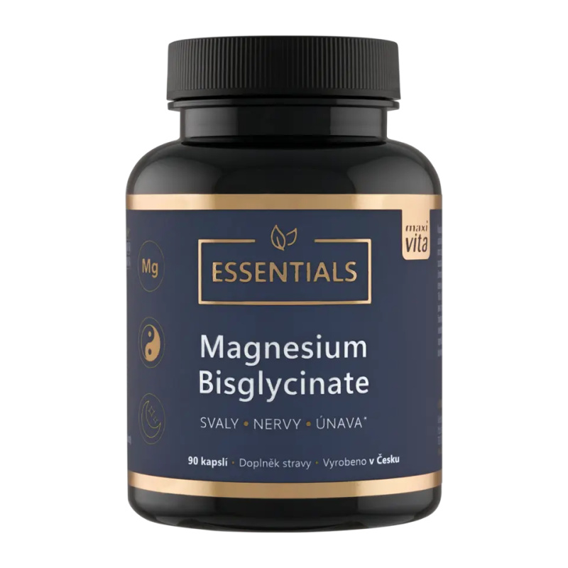Maxivita ESSENTIALS Magnesium Bisglycinate 90 kapslí