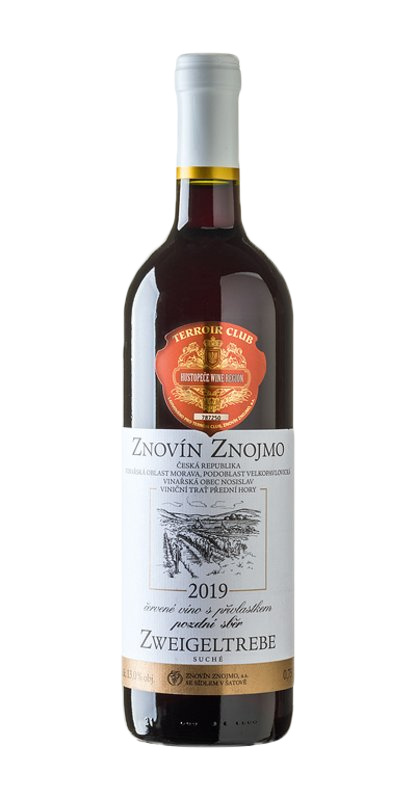 Znovín Znovín Zweigeltrebe Pozdní sběr 2019