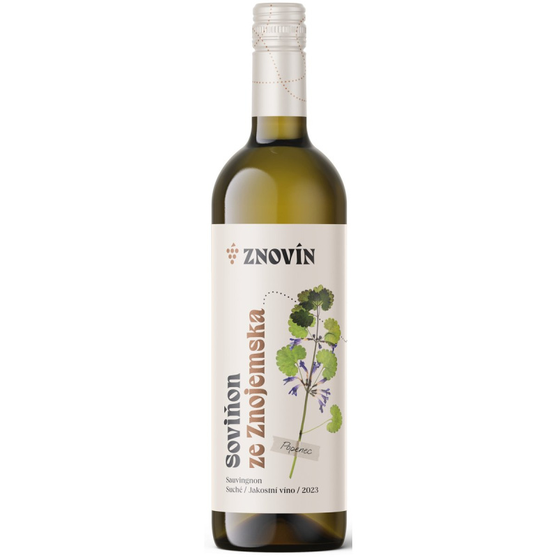 Znovín ZNOVÍN Sauvignon Jakostní 2023