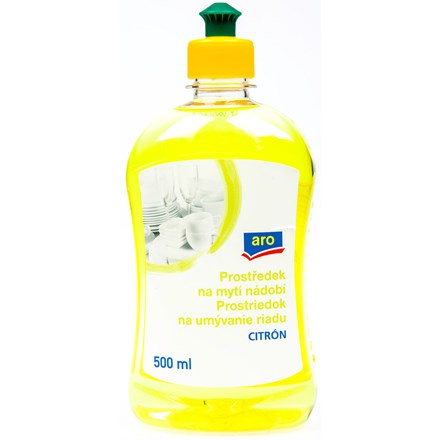 aro Prostředek na mytí nádobí citrón 6 x 500 ml