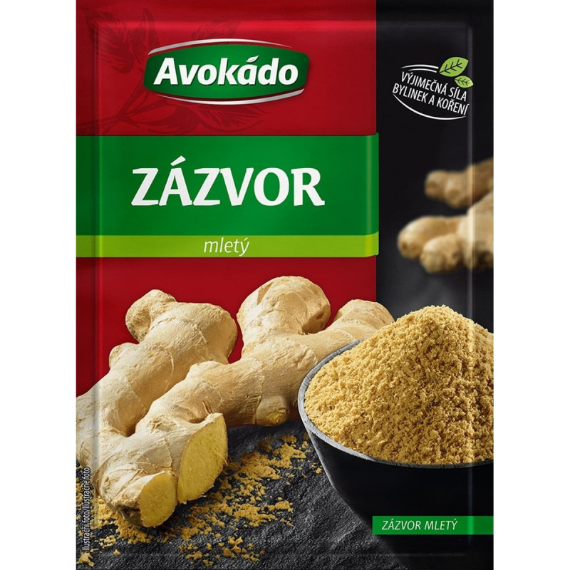 Avokádo Zázvor mletý