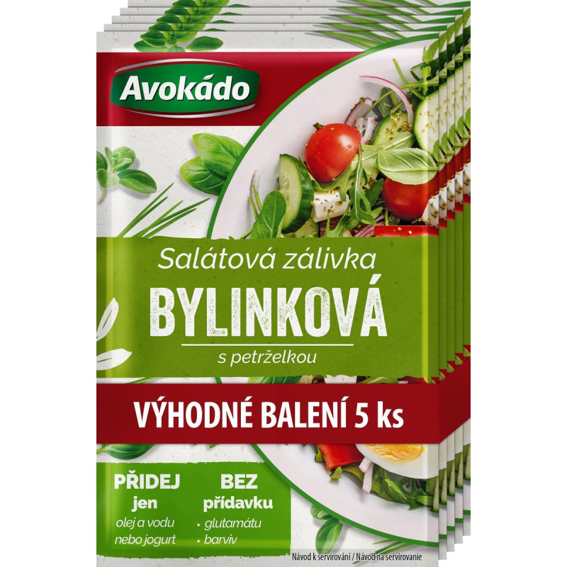 Avokádo salátová zálivka bylinková 8g