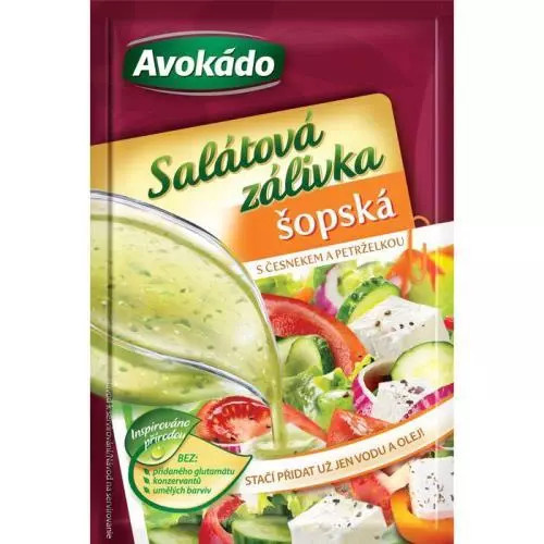 Avokádo salátová zálivka šopská 8g