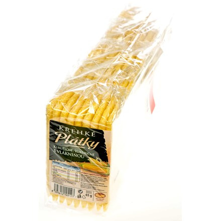 Michelské Pekárny Křehké plátky kukuřičné 5 x 65 g