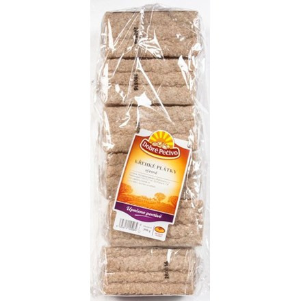 MICHELSKÉ PEKÁRNY Dobré pečivo Plátky křehké sýrové 6 x 65 g