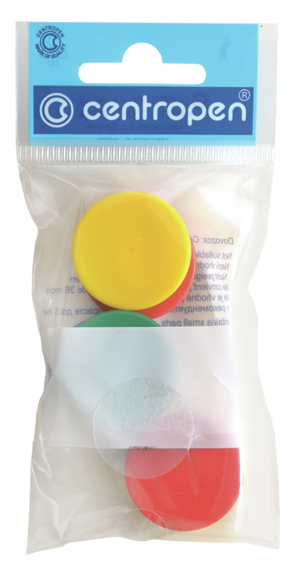Magnety Centropen 9795 - sada 6 ks, 4 barvy