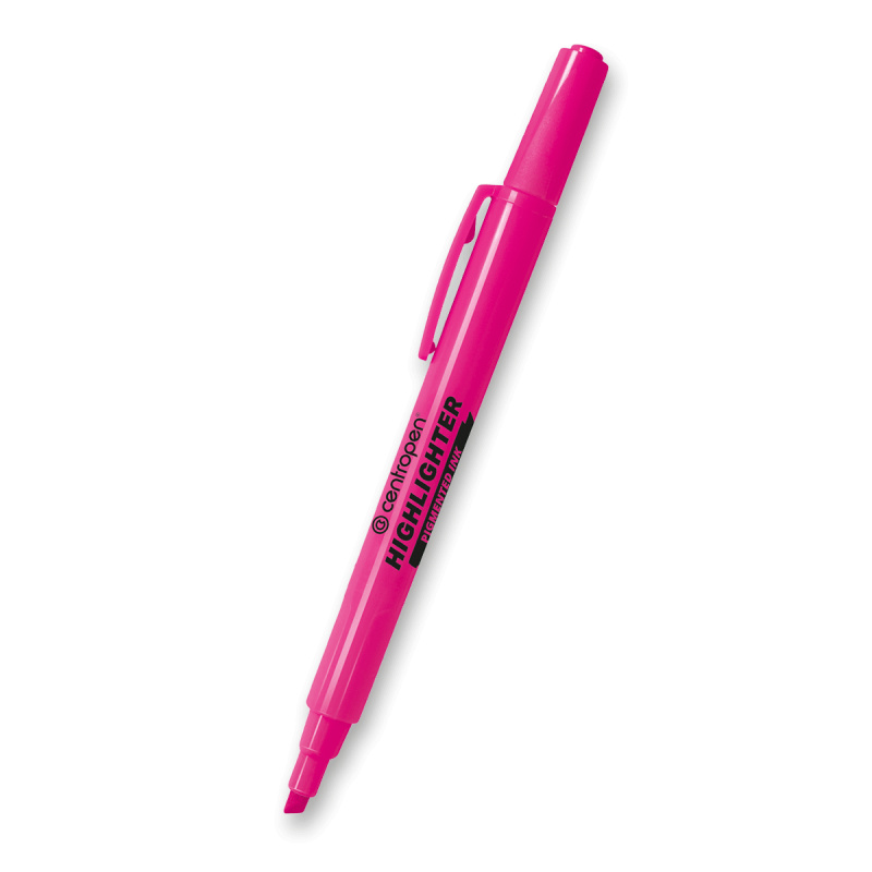 Centropen Highlighter 8722 - zvýrazňovač - růžový