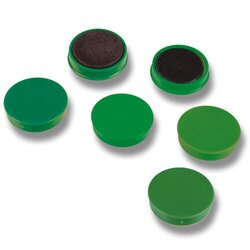 Centropen 9795 - magnety - průměr 30 mm, 10 ks, zelené