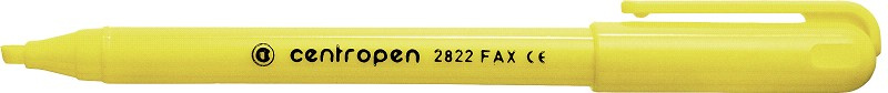 Zvýrazňovač Centropen 2822 žlutý CENTROPEN, a.s.