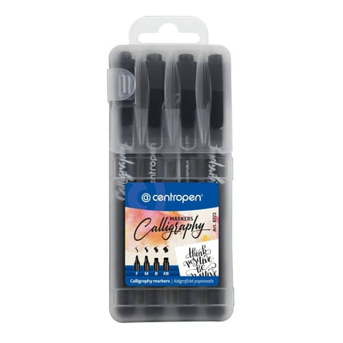 Popisovač CENTROPEN 8772/4 černý kaligraf CENTROPEN, a.s.