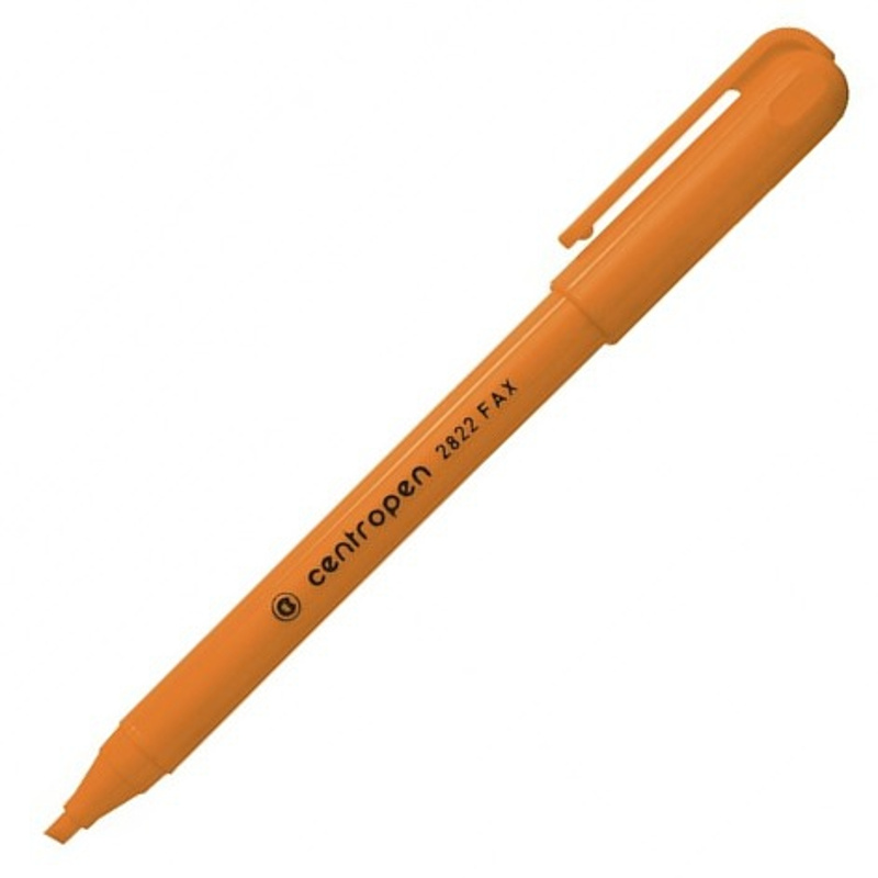 Zvýrazňovač Centropen 2822 oranžový CENTROPEN, a.s.