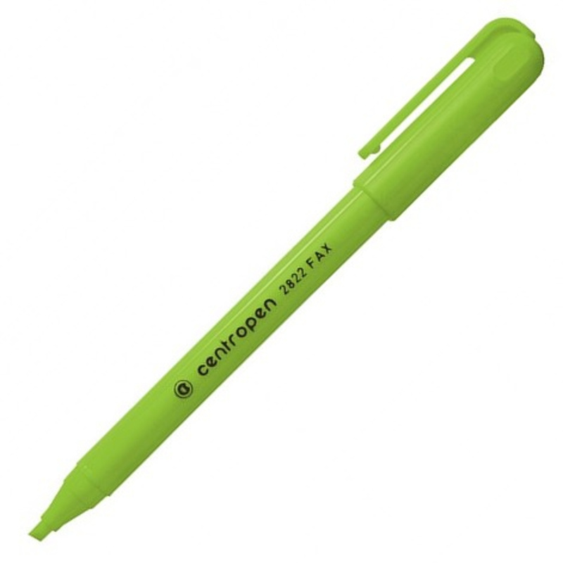 Zvýrazňovač Centropen 2822 zelený CENTROPEN, a.s.