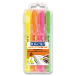 Zvýrazňovač Centropen 2822/4 sada 1,3mm CENTROPEN, a.s.