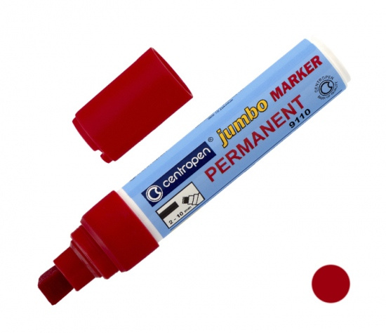Popisovač CENTROPEN 9110 červený PERMANENTNÍ CENTROPEN, a.s.