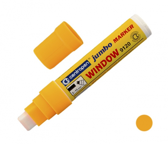 Popisovač CENTROPEN 9120 oranžový KŘÍDOVÝ CENTROPEN, a.s.