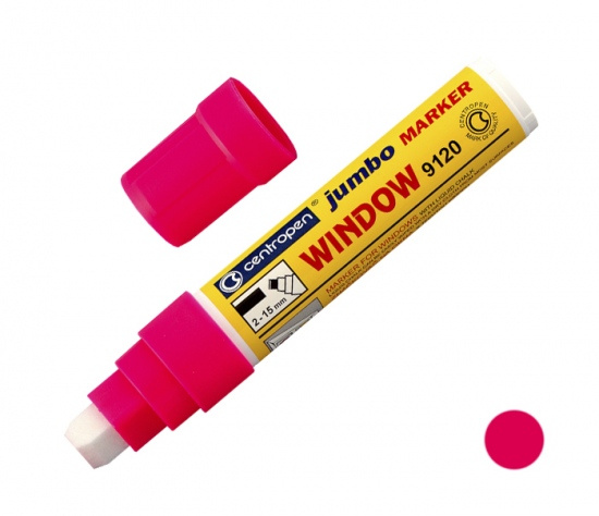 Popisovač CENTROPEN 9120 růžový KŘÍDOVÝ CENTROPEN, a.s.